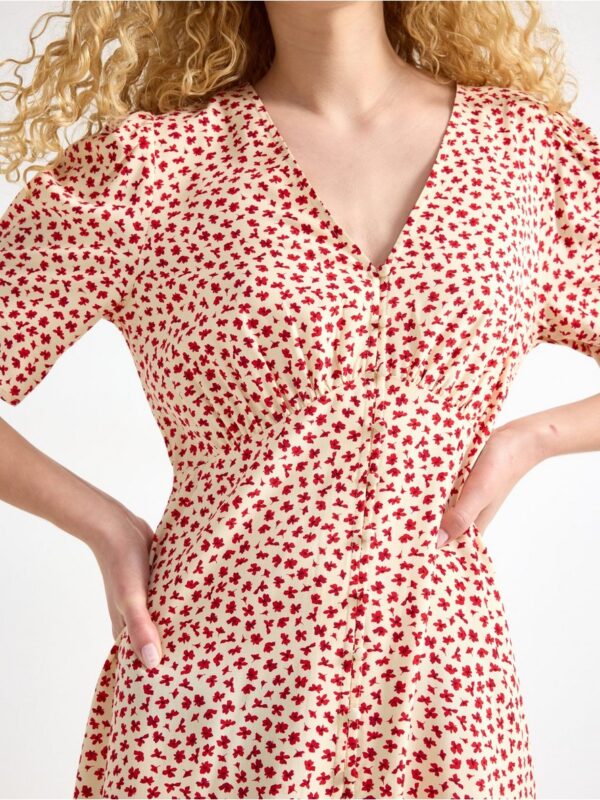 Patterned midi dress - 3005918-9873