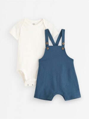 Set - bodysuit and dungarees - 3005991-325