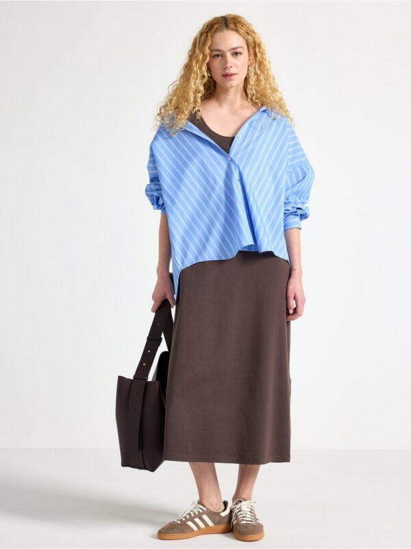 Midi dress in jersey - 3006008-6707