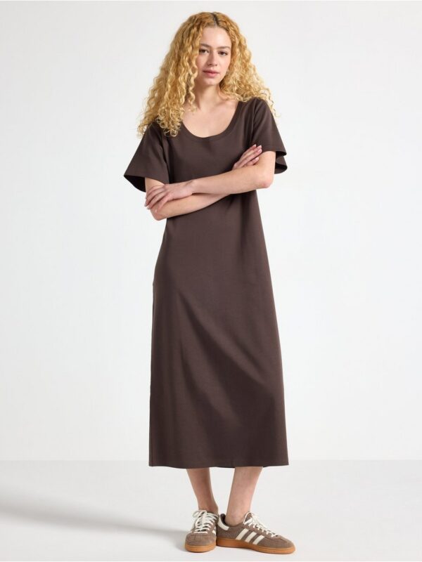 Midi dress in jersey - 3006008-6707