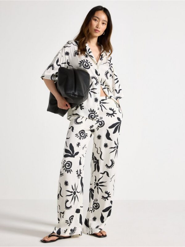 Wide trousers - 3006147-1418
