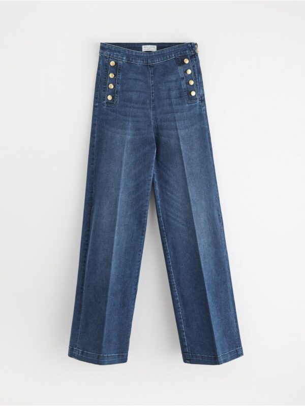 WIDE  jeans with high waist - 3006164-790