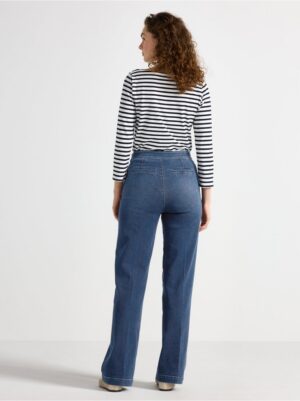 WIDE  jeans with high waist - 3006164-790