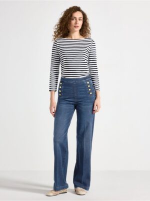 WIDE  jeans with high waist - 3006164-790