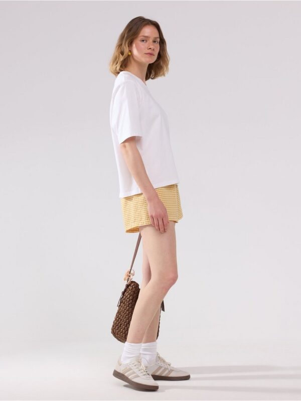 Shorts in seersucker - 3006211-5915