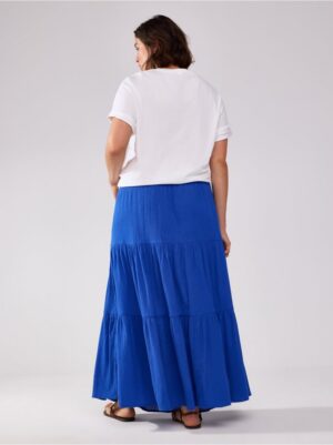 Crinkled maxi skirt - 3006266-6838