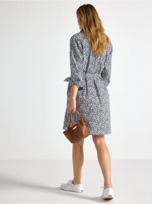Shirt dress with mini length - 3006339-2150