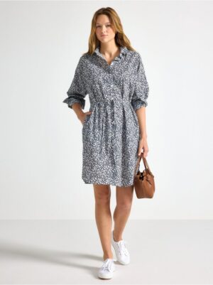Shirt dress with mini length - 3006339-2150