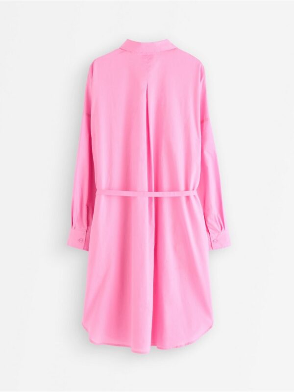 Shirt dress with mini length - 3006339-6665