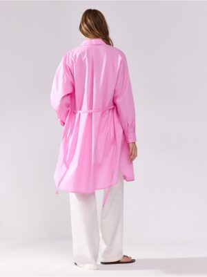 Shirt dress with mini length - 3006339-6665
