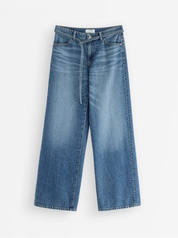 WIDE Peggy  jeans with mid waist - 3006407-791