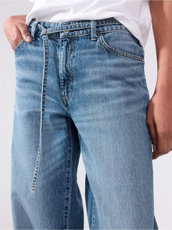 WIDE Peggy  jeans with mid waist - 3006407-791