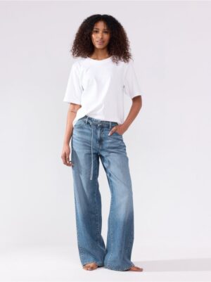 WIDE Peggy  jeans with mid waist - 3006407-791