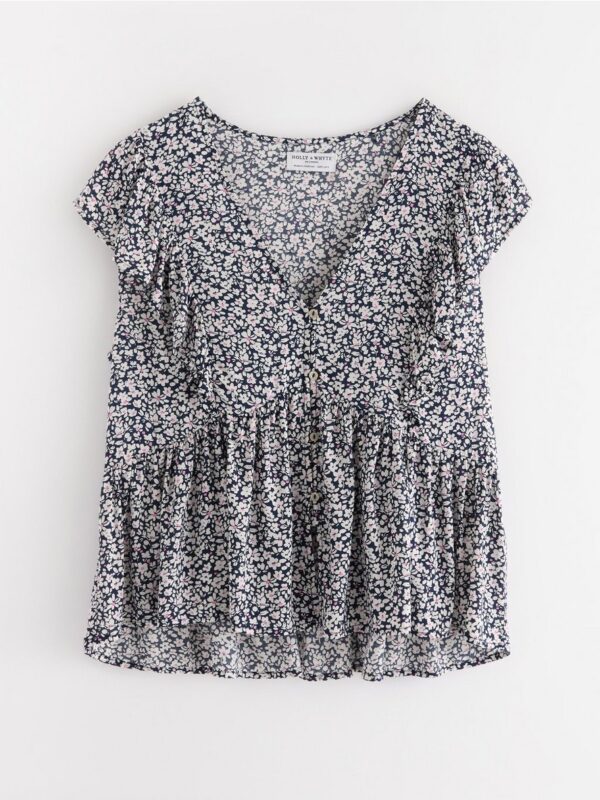 Short-sleeved blouse - 3006409-2150