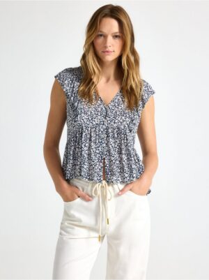 Short-sleeved blouse - 3006409-2150