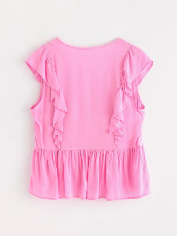 Short-sleeved blouse - 3006409-6665