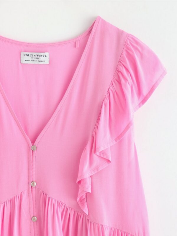 Short-sleeved blouse - 3006409-6665