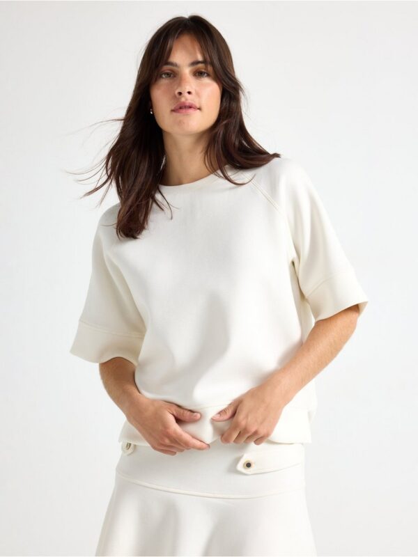 Short-sleeved sweatshirt - 3006573-6994