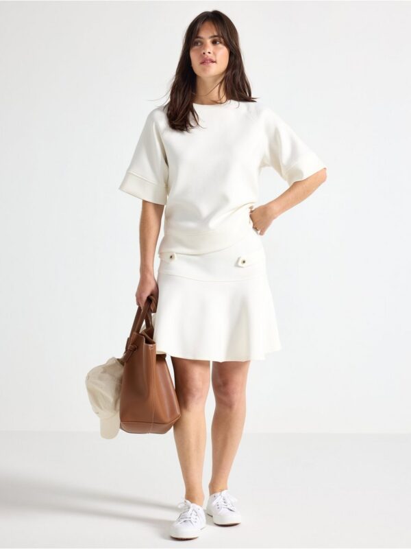 Short-sleeved sweatshirt - 3006573-6994
