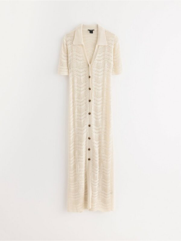 Pattern-knit maxi dress - 3006621-1230