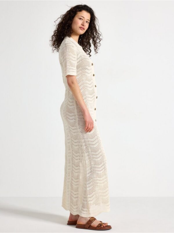 Pattern-knit maxi dress - 3006621-1230