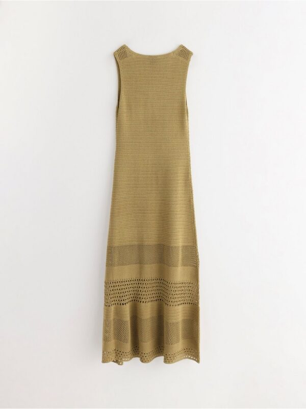Pattern-knit maxi dress - 3006627-7780