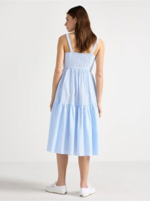 Midi dress in seersucker - 3006641-9614