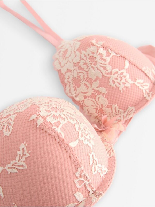 Malva push-up bra with lace - 3006686-7723