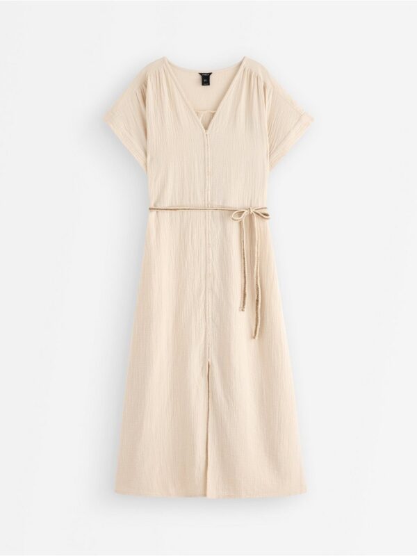 Crinkled midi dress - 3006697-7403