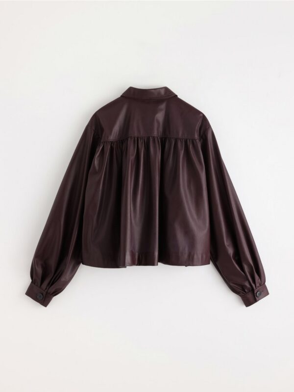 Jacket in imitation leather - 3006789-8704