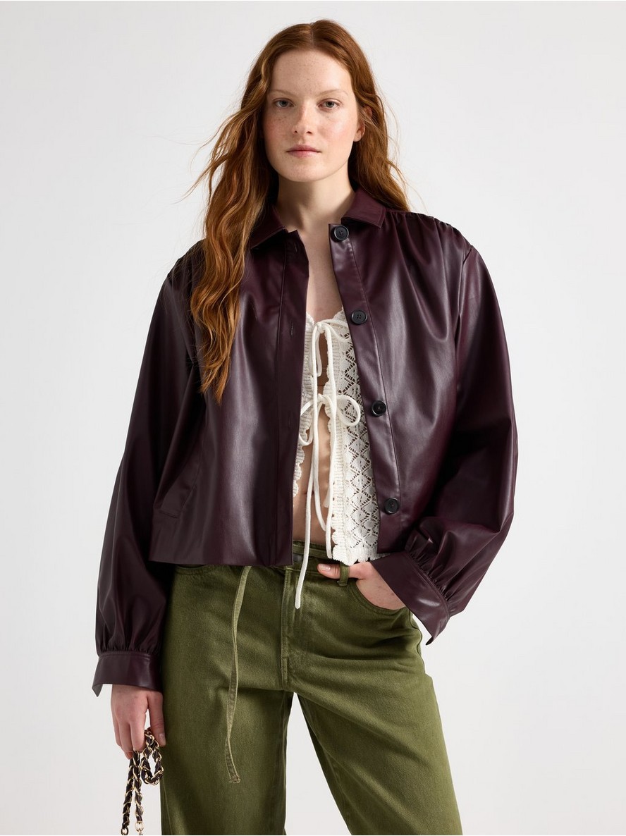 Jakna – Jacket in imitation leather