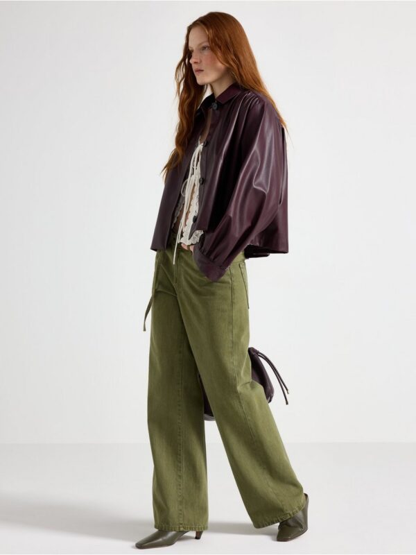 Jacket in imitation leather - 3006789-8704
