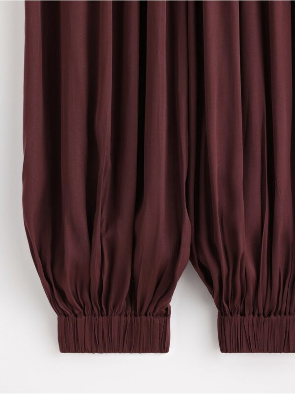 Trousers in satin - 3006831-6983