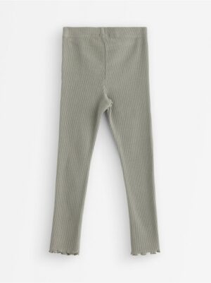 Ribbed leggings - 3007007-3478