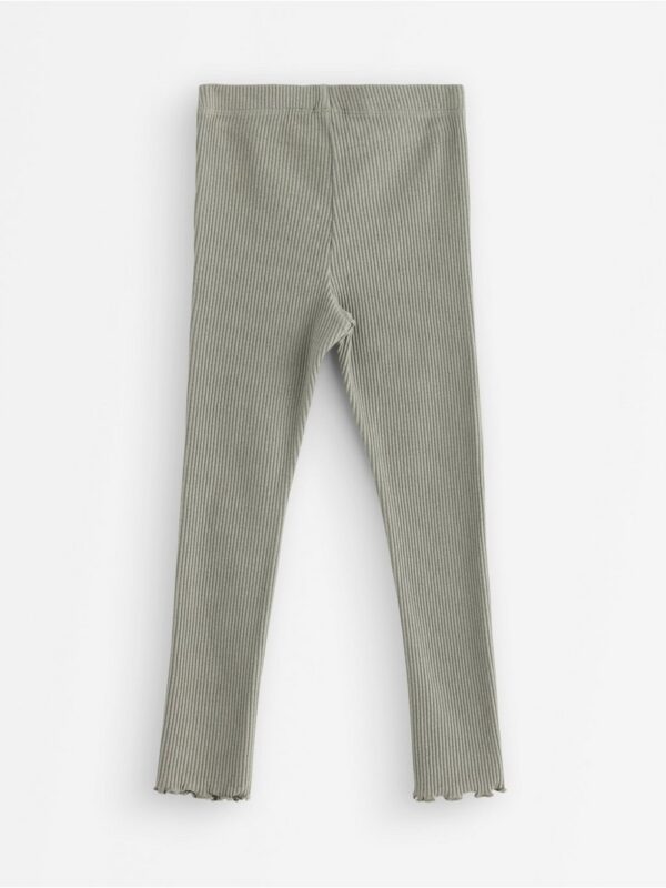 Ribbed leggings - 3007007-3478