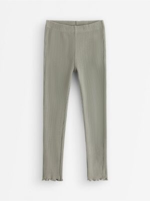 Ribbed leggings - 3007007-3478