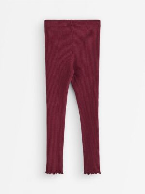 Ribbed leggings - 3007007-8915