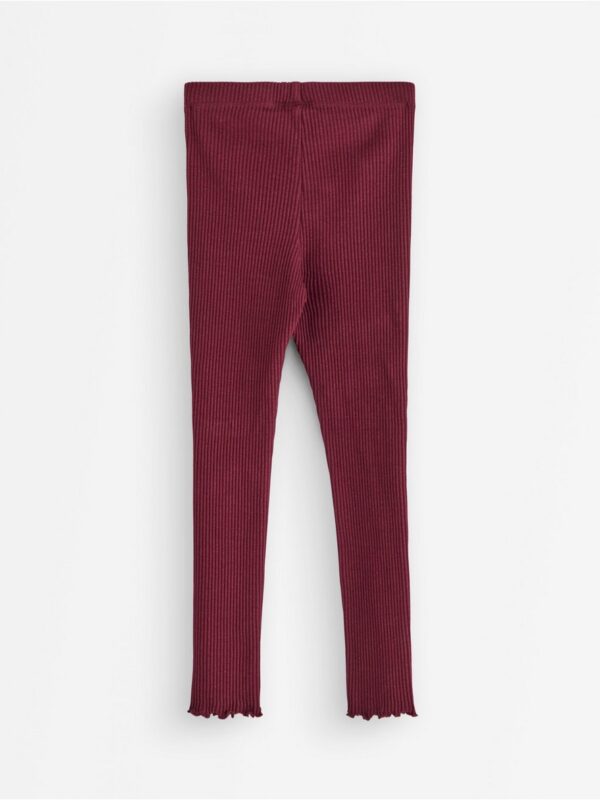 Ribbed leggings - 3007007-8915