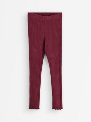 Ribbed leggings - 3007007-8915