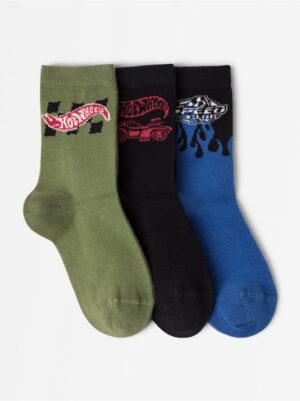 3-pack Hot Wheels  socks - 3007023-80
