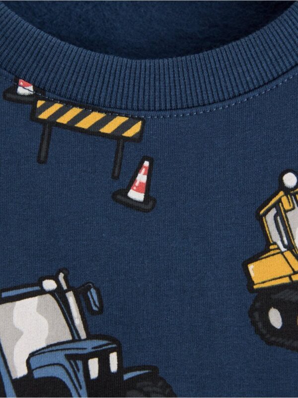 Sweatshirt with brushed inside - 3007058-6842