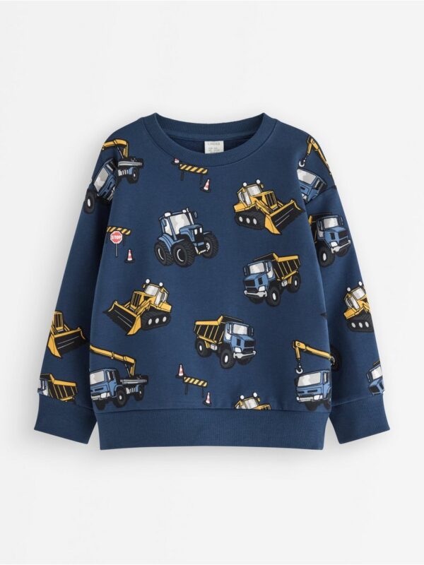 Sweatshirt with brushed inside - 3007058-6842