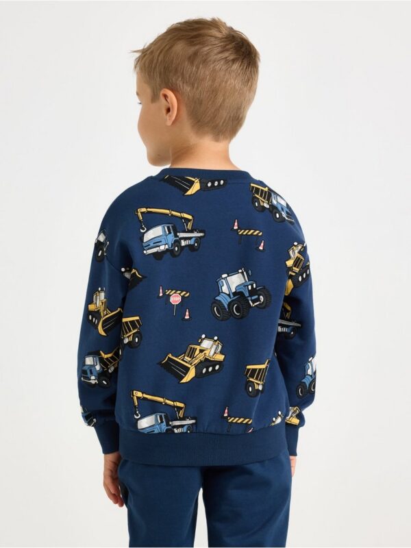 Sweatshirt with brushed inside - 3007058-6842