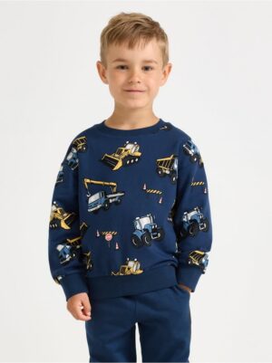 Sweatshirt with brushed inside - 3007058-6842
