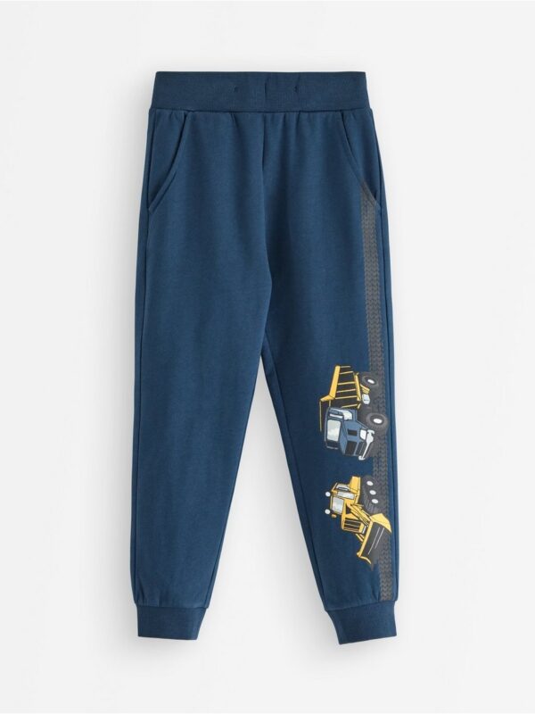 Joggers with brushed inside - 3007062-6842