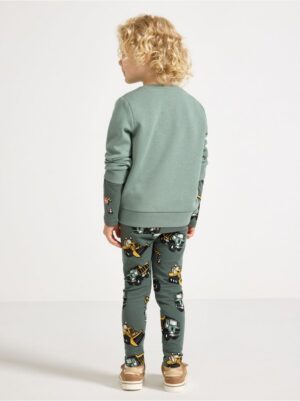 Leggings with brushed inside - 3007063-8708