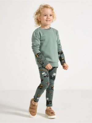 Leggings with brushed inside - 3007063-8708