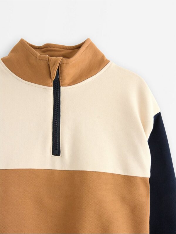Sweatshirt with half-zip - 3007065-7269