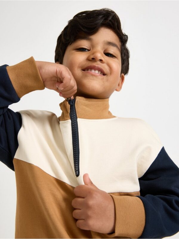 Sweatshirt with half-zip - 3007065-7269
