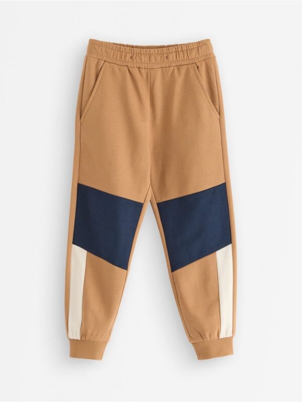 Joggers with brushed inside - 3007066-7269